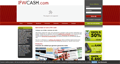 Desktop Screenshot of ifwcash.com
